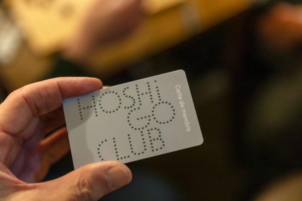 Carte de membre Hoshi Go Club